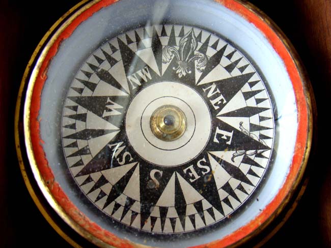 A Civil War era boxed small boat compass circa 1860 — image 2